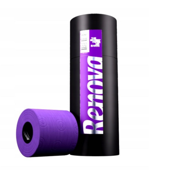 Туалетний папір Renova, тришаровий, 3 рулони, фіолетовий (536486) - Pampik - 2