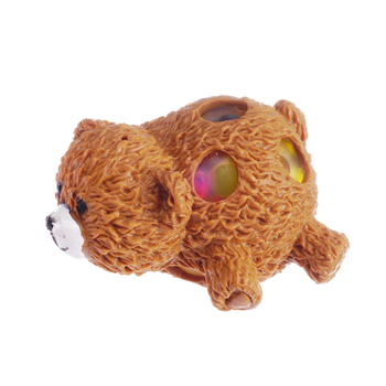 Игрушка-антистресс Offtop Медведь, коричневый (860255) - Pampik