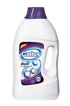 Гель для прання Gallus Black чорний, 95 прань, 4 л (54680) - Pampik