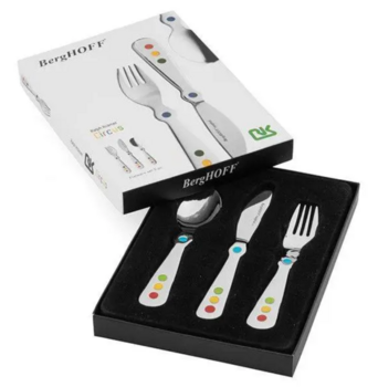 Столові прилади для дітей Berghoff Circus, 3 предмети (1204030) - Pampik - 5