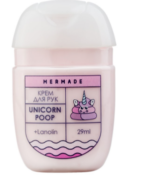 Крем для рук Mermade с ланолином Unicorn Poop, 29 мл (MRC0002) - Pampik
