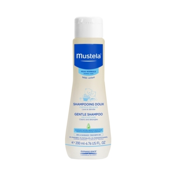 Шампунь для волосся Mustela Gentle Shampoo, пом'якшувальний, 200 мл - Pampik