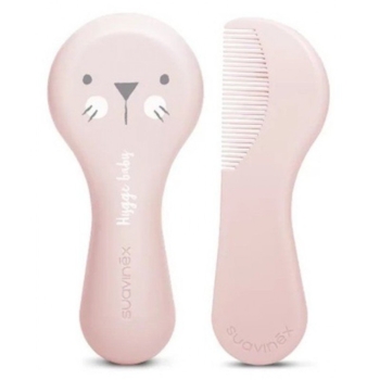 Набір дитячих гребінців Suavinex Hygge Затишні історії, рожевий (400264/1) - Pampik