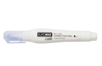 Коректор-ручка Buromax Jobmax, 8 мл (BM.1033) - Pampik