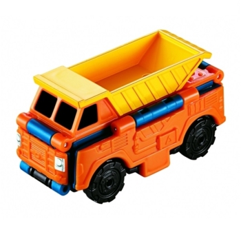 Машинка-трансформер Flip Cars Вантажівка і Навантажувач, 2 в 1, 8 см (EU463875-12) - Pampik