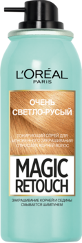 Тонуючий спрей для волосся L'Oreal Paris Magic Retouch, відтінок 09 (дуже світло-русявий), 75 мл - Pampik - 3