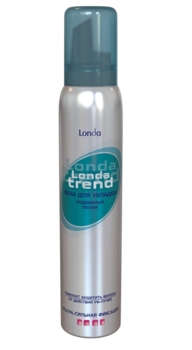 Піна для укладки волосся Londatrend Рухомий об'єм Ультра-сильна фіксація, 200 мл - Pampik