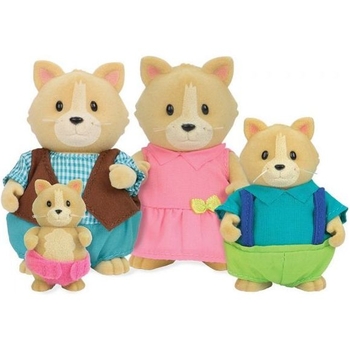Набор фигурок Lil Woodzeez Семья Котиков (6156Z) - Pampik