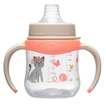 Поильник Nip Котики, 150 мл (35058) - Pampik