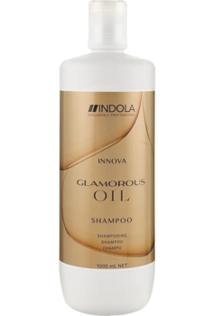 Шампунь для блиску волосся Indola Innova Glamorous Oil Shampoo, 1000 мл (1983942) - Pampik