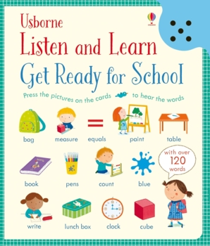 Интерактивная книга Get Ready for School - Holly Bathie, англ. язык (9781474921282) - Pampik