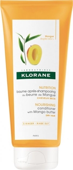 Бальзам Klorane для сухого та пошкодженого волосся, манго, 200 мл (3282770075472) - Pampik