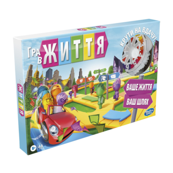 Настольная игра Hasbro Gaming Игра в жизнь, укр. язык (F0800) - Pampik