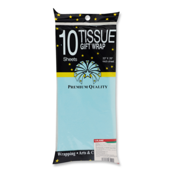 Набір подарункового паперу для упаковки Offtop, 10 шт. (853440) - Pampik