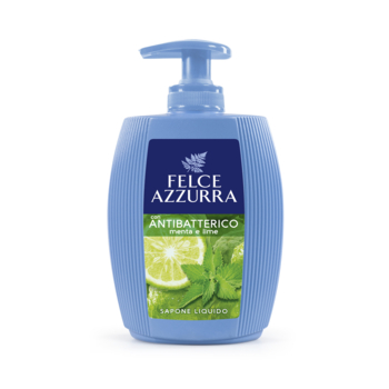 Рідке мило Felce Azzurra Antibacterial Mint&Lime, 350 мл - Pampik