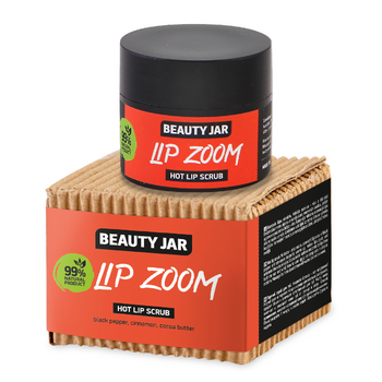 Гарячий скраб для губ Beauty Jar Lip Zoom, 15 мл - Pampik