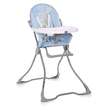 Стульчик для кормления Lorelli Marcel Тender blue fun, голубой (23808) - Pampik