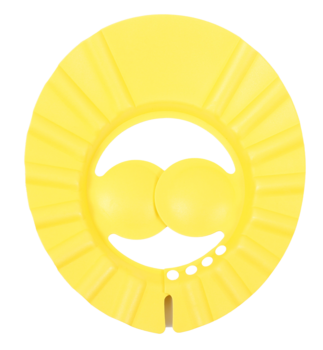 Козирок захисний Lindo для миття і стрижки волосся, жовтий (K +1564) - Pampik