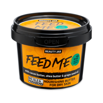 Поживний крем-Баттер Beauty Jar Feed Me, для сухої шкіри, 90 г - Pampik