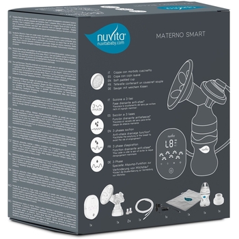 Молоковідсмоктувач Nuvita Materno Smart електричний один потік (NV1287M) - Pampik - 11