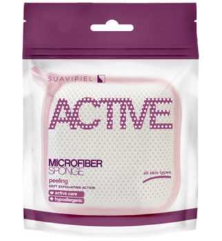 Губка для душа Suavipiel Microfiber Sponge Active, 1 шт. - Pampik