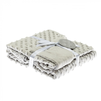 Плед с игрушкой-одеялом Interbaby Bubble Dou-Dou Bear Gray 110х80 см (8100220) - Pampik - 7