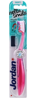 Зубная щетка Jordan Hello Smile, розовый - Pampik