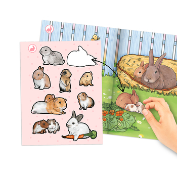 Альбом с наклейками Motto A/S Мамы и дети Top Model (411403) - Pampik - 2