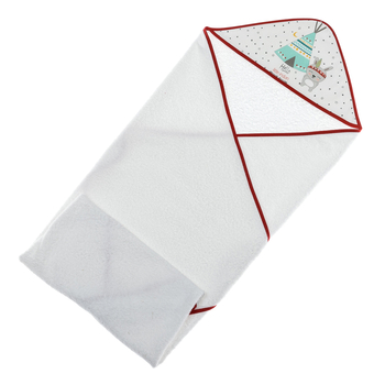 Рушник Interbaby Tipi Oso, блакитний (8100229) - Pampik
