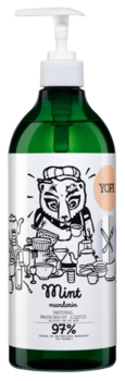 Средство для мытья посуды Yope Mint&Mandarin, 750 мл - Pampik