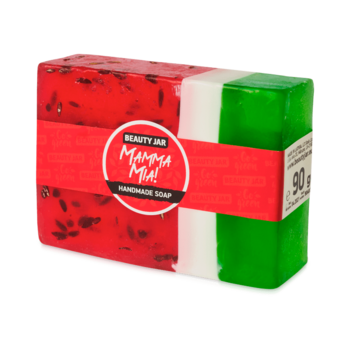 Глицериновое мыло ручной работы Beauty Jar Mamma Mia!, 90 г - Pampik