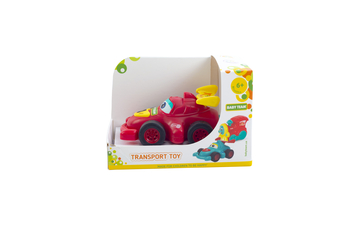 Машинка Baby Team інерційна, червона (8620_машинка красная) - Pampik - 5