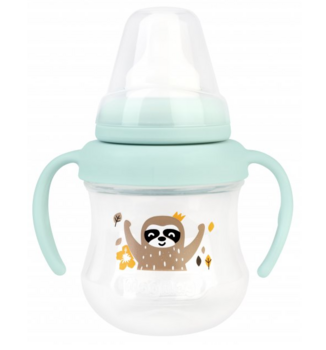 Поїльник Pigeon MagMag Лінивець, з м'яким носиком, 200 мл (79239) - Pampik