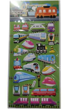 Набір наклейок Offtop Залізна дорога (833661) - Pampik