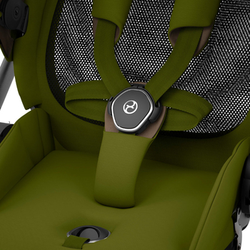 Комплект текстилю Cybex Mios Khaki green, оливковий (521002543) - Pampik - 2