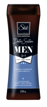 Гель-шампунь Shik Men Detox System, 250 г - Pampik