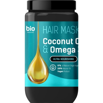 Маска для волосся Bio Naturell Coconut Oil & Omega 3 Ультраживлення, 946 мл - Pampik