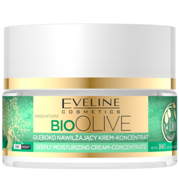 Глибоко зволожуючий крем-концентрат Eveline Bio Olive, 50 мл - Pampik