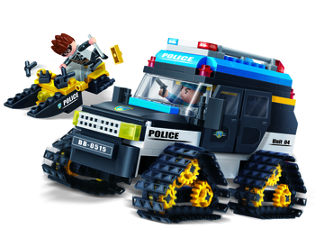 Конструктор BanBao Поліція Снігохід, 315 елементів (7007) - Pampik