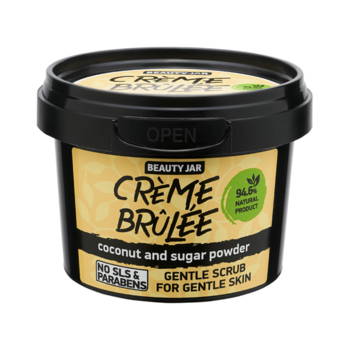 Скраб для обличчя Beauty Jar Crème brûlée, 120 мл - Pampik