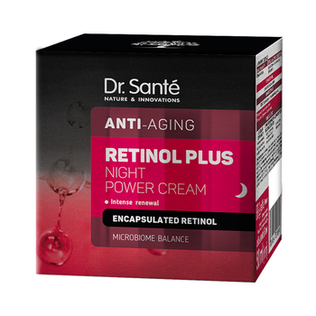 Ночной крем усиленного действия Dr. Sante Retinol Plus, 50 мл - Pampik - 2