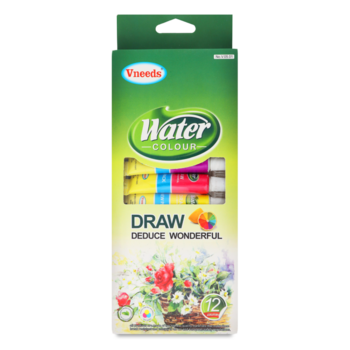 Краски акварельные Vnneds, 12 цветов (833788) - Pampik