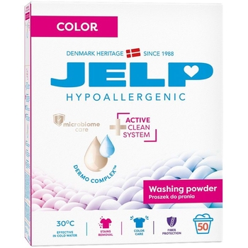 Пральний порошок Jelp Family гіпоалергенний, для кольорової білизни, 3 кг - Pampik