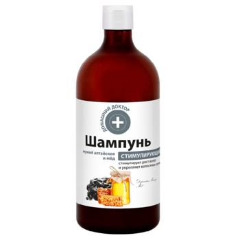 Шампунь Домашний Доктор Муміє алтайське та мед, 1 л - Pampik
