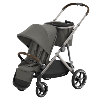 Прогулянкова коляска Cybex Gazelle TPE Soho Grey (520002175) - Pampik