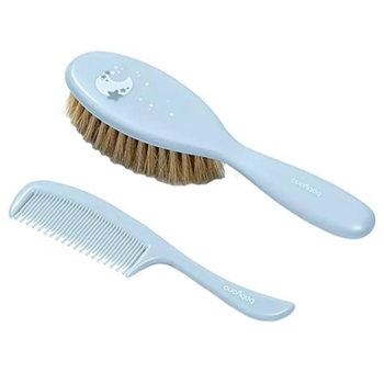 Щетка и расческа для волос BabyOno, голубой (567/04) - Pampik