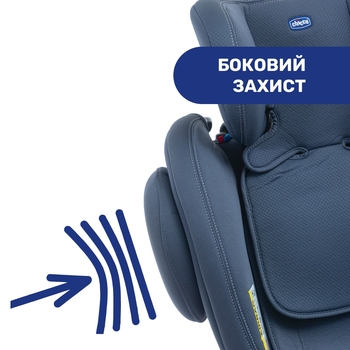 Автокресло Chicco Unico Plus, синий (79715.39) - Pampik - 7