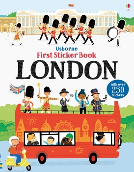 First Sticker Book London - James Maclaine, англ. язык (9781474933438) - Pampik