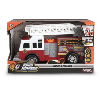 Машинка Road Rippers Rush and Rescue Пожарники, моторизованная (20152) - Pampik - 7