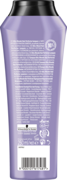 Шампунь тонирующий для светлых волос Gliss Blonde Hair Perfector, 250 мл - Pampik - 2